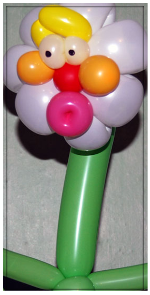 Sculpteur de ballon - Modèle Fleur