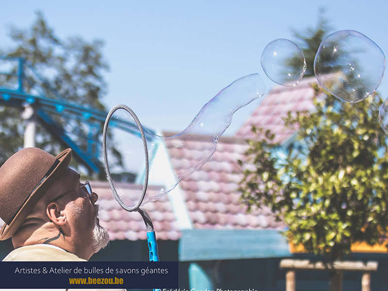 spectacle de bulles geantes