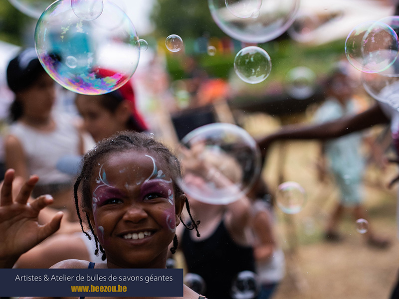 spectacle de bulles pour enfant