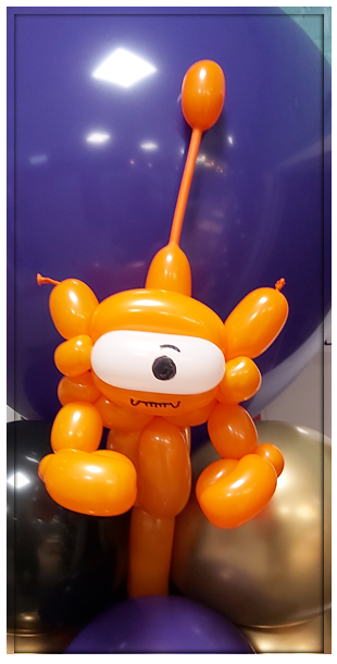 Sculpteur de ballon Belgique modèle alien 2